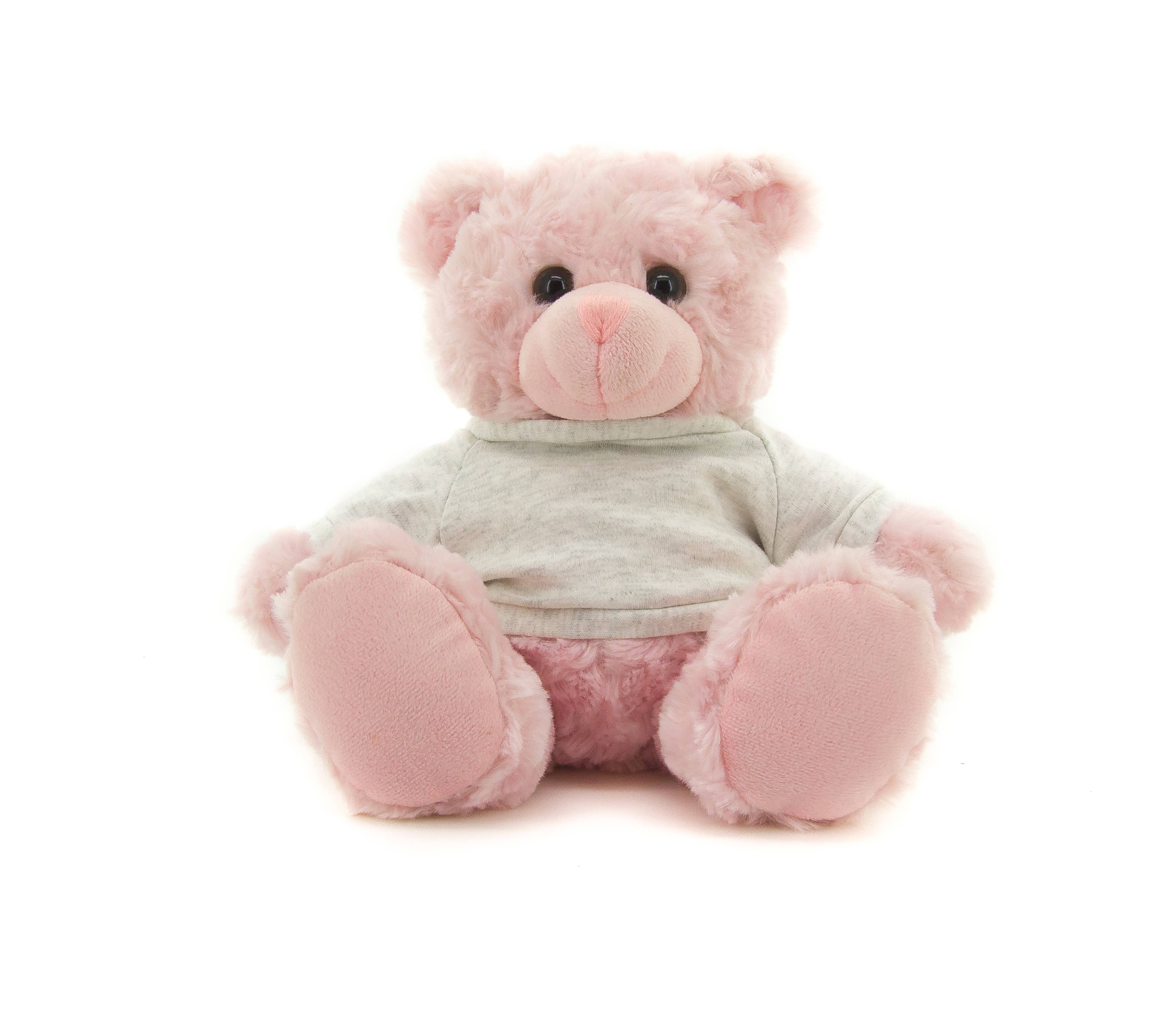 Plushland – wholesale Fyllda/plyschleksaker - Barn och baby – 12" Personlig nallebjörn i T-shirt | Anpassad plyschbjörn83