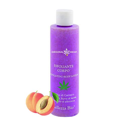 Körperpeeling mit Aprikosenkernen für den Großhandel von Original Hemp