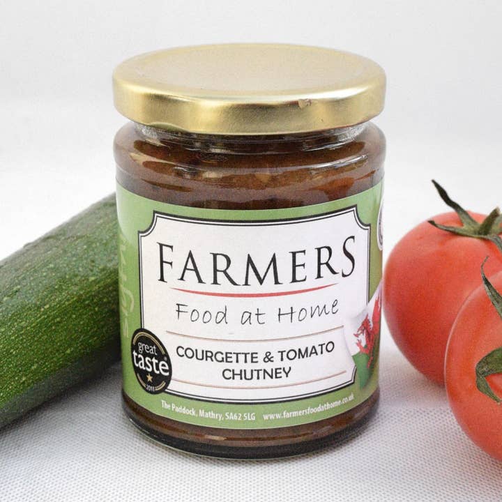Courgette and Tomato Chutney for wholesale by Farmers Food at Home