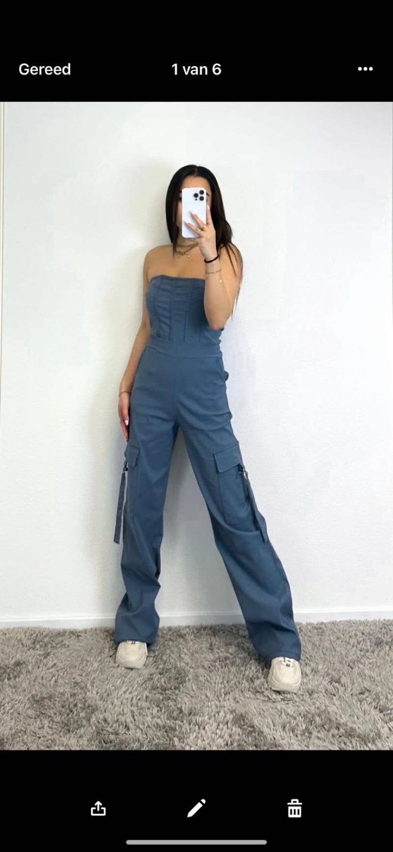 LES GRENOUILLES DU MARAIS – wholesale Jumpsuit - Dam – M8205 stretchig bustier-jumpsuit för kvinnor med axelband0