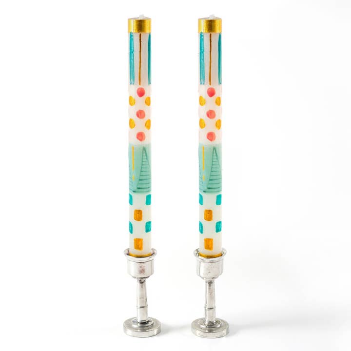 Thumbprint Artifacts - Wholesale Tapered Candle/Candlestick - Delight Candle