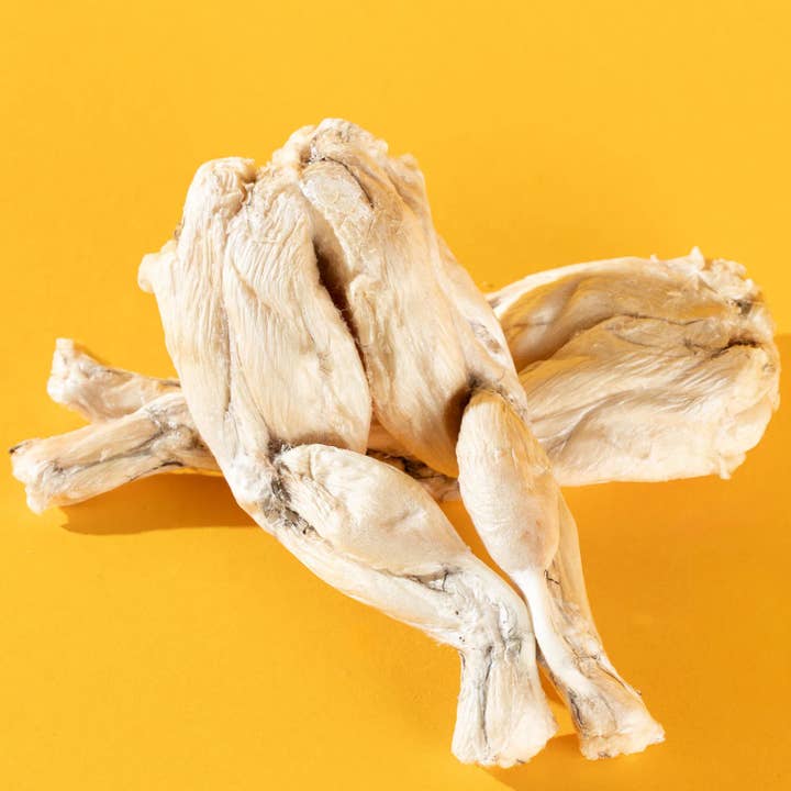 Frog Leg - Freeze-Dried Treat/Chew for Dogs & Cats for wholesale by Golden Nibbles