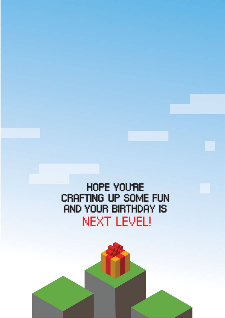 Paper House Productions - Wholesale Birthday Card - Video Game Foil Card1