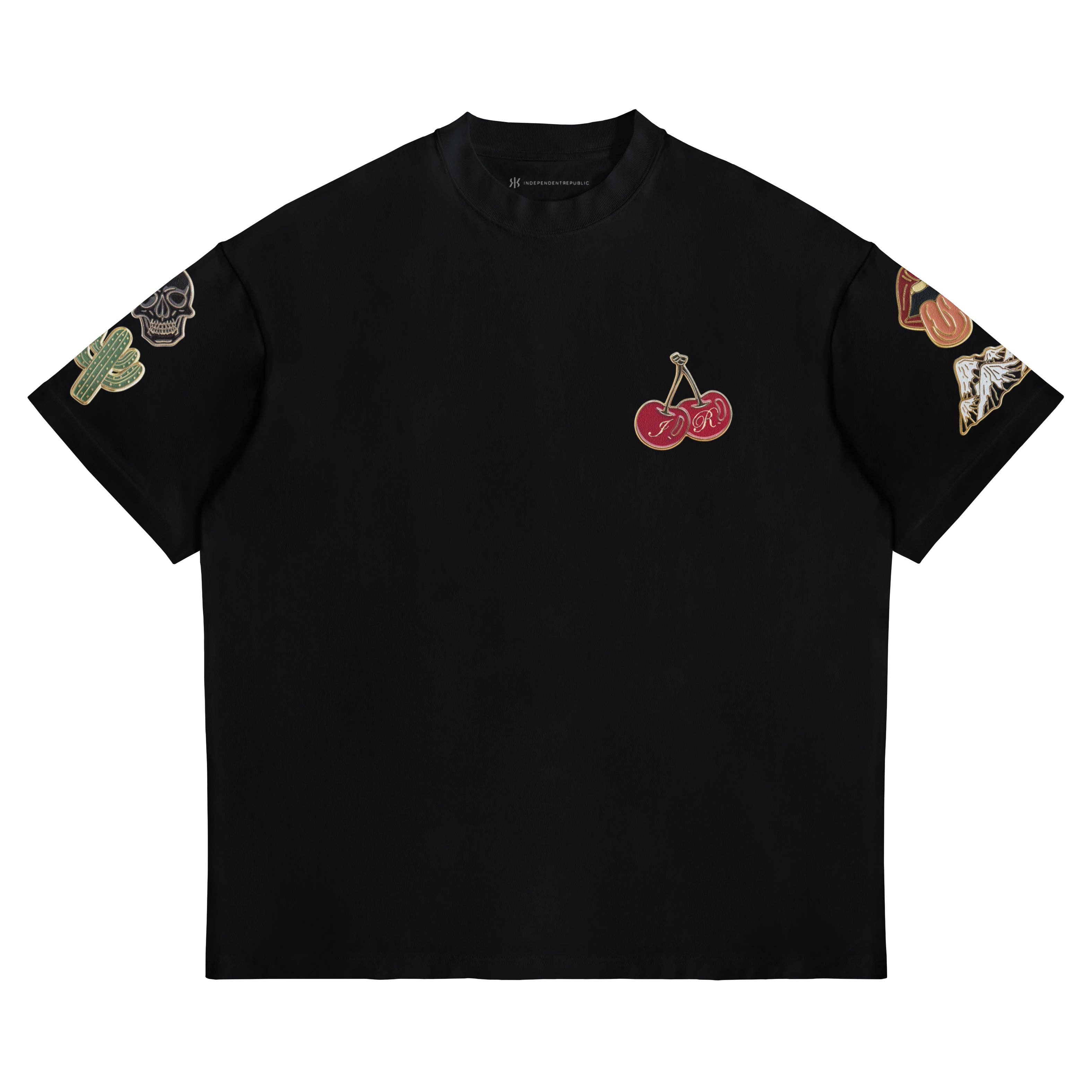 Independent Republic - Wholesale Screen Printed T-Shirt - Unisex - State of Mind © black T-shirt2