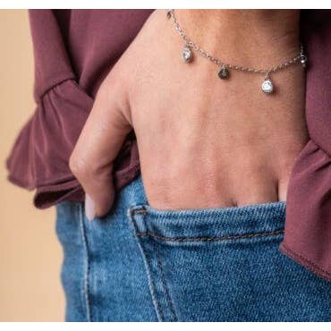 La ormiga - Venta al por mayor Pulsera de cuentas - Niños - Pulsera Circonitas
