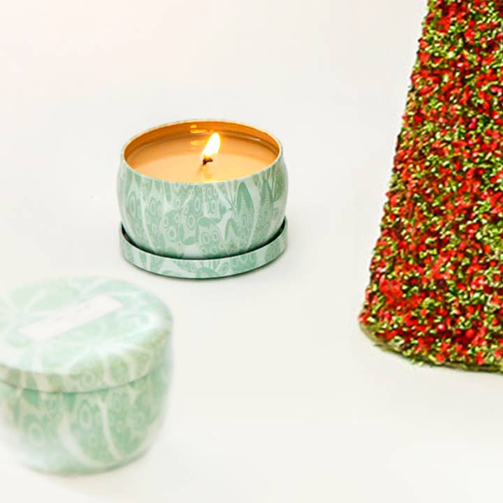 Frisk - Citrus & Grøn Mint - Mini Soy Lys for engroshandel hos To Be Calm