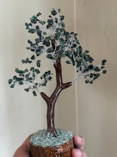 Árbol de Cristal Esmeralda (Árbol de alambre dorado de 300 chips) para venta al por mayor de AmazeU