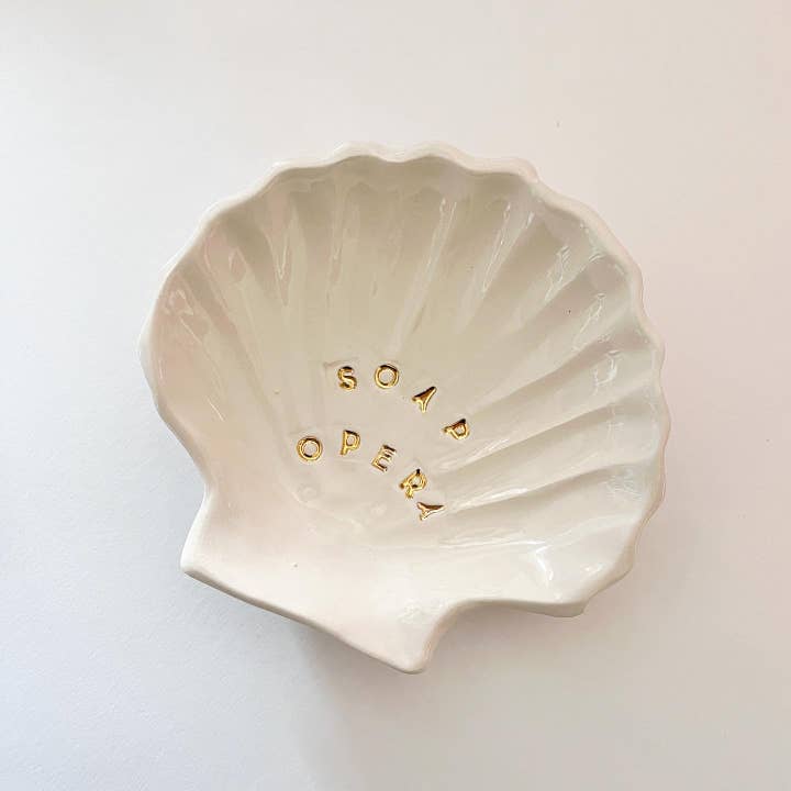 Porcelaine Moderne - Vente Porte-savons - Porte-Savon Soap Opera