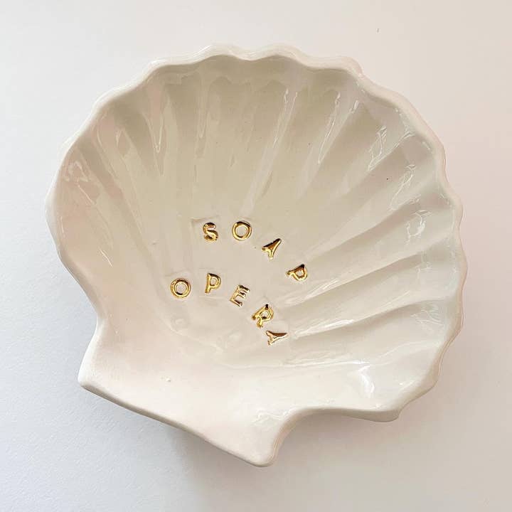 Soap Dish Soap Opera for wholesale by Porcelaine Moderne