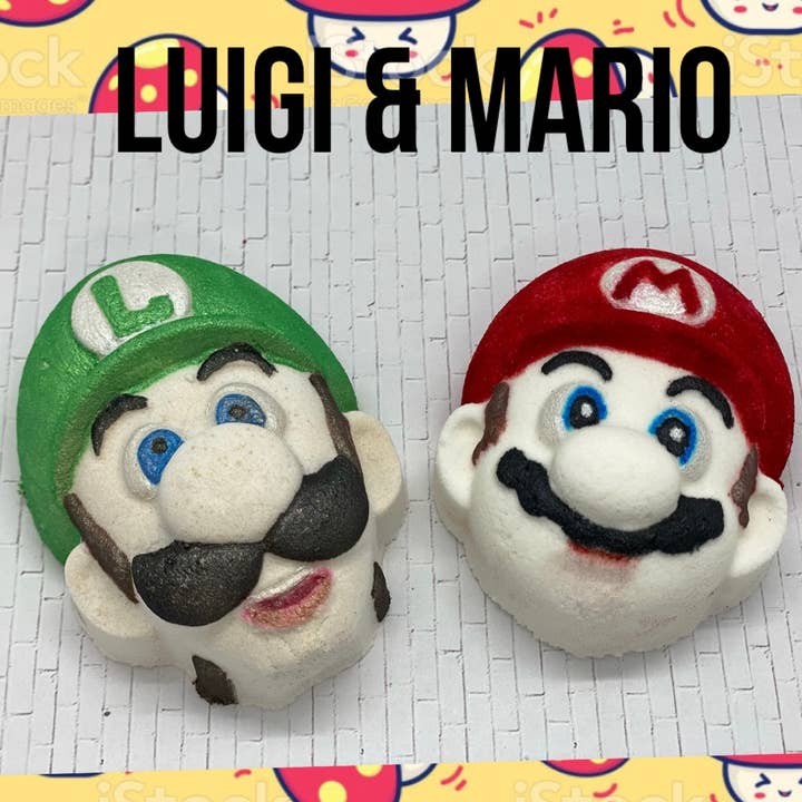 Ivory Anchors - Wholesale Bath Bomb/Fizz - Mario and Friends0