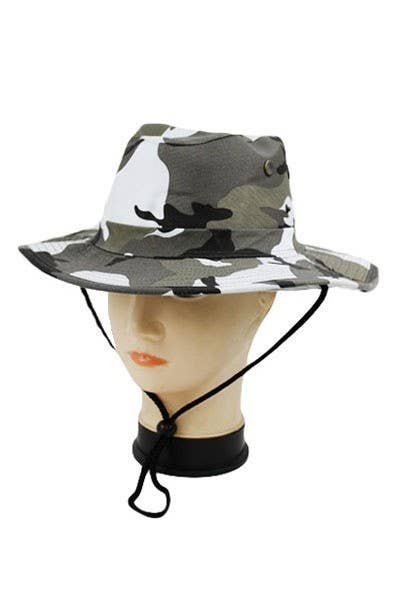 Cap Zone - Vente Canotier – femme - Chapeau large de style Boonie pour homme, couleur basique0
