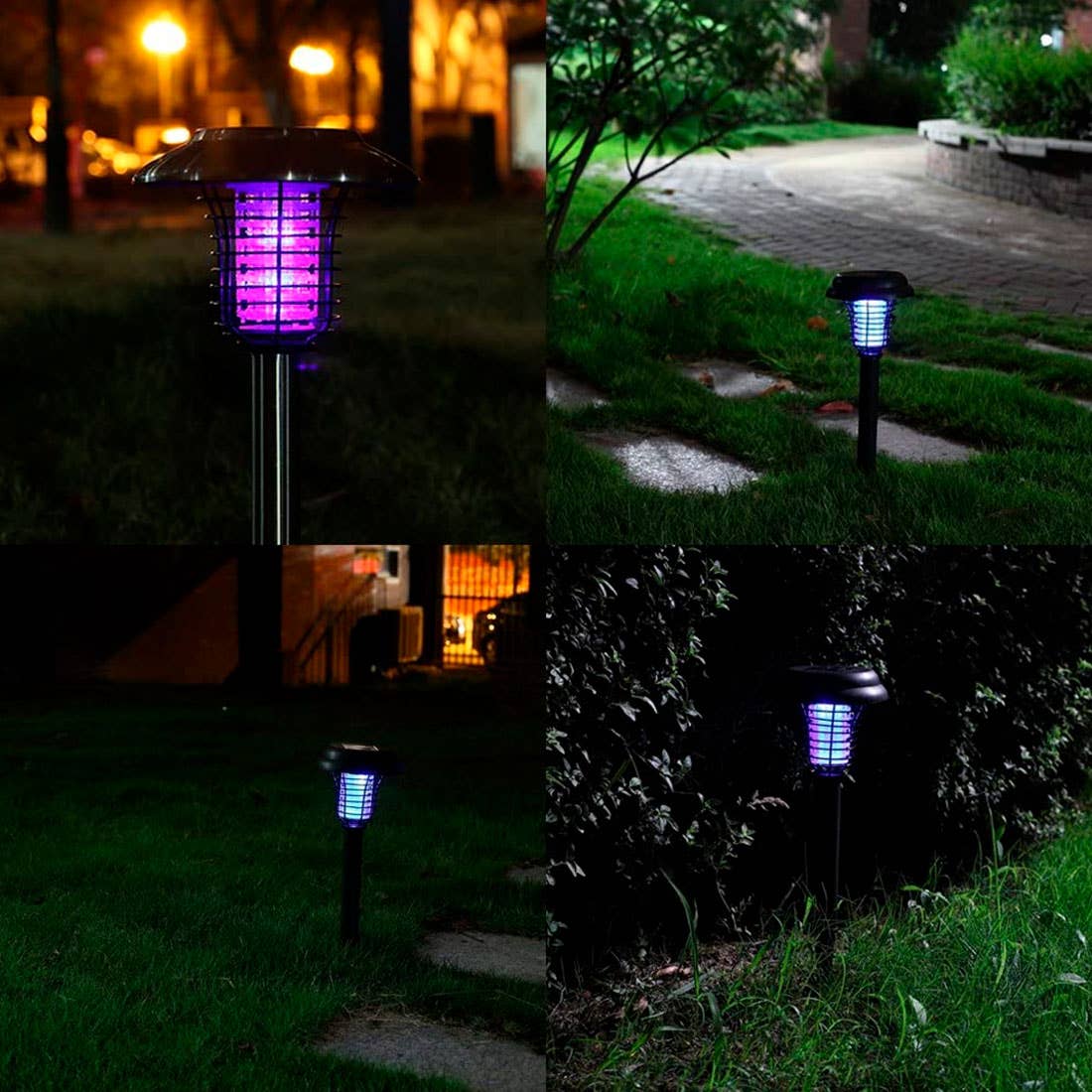 Infinite Basics - Wholesale Outdoor/Lawn Light - Solar LED Garden Light with Built-In Bug Zapper28