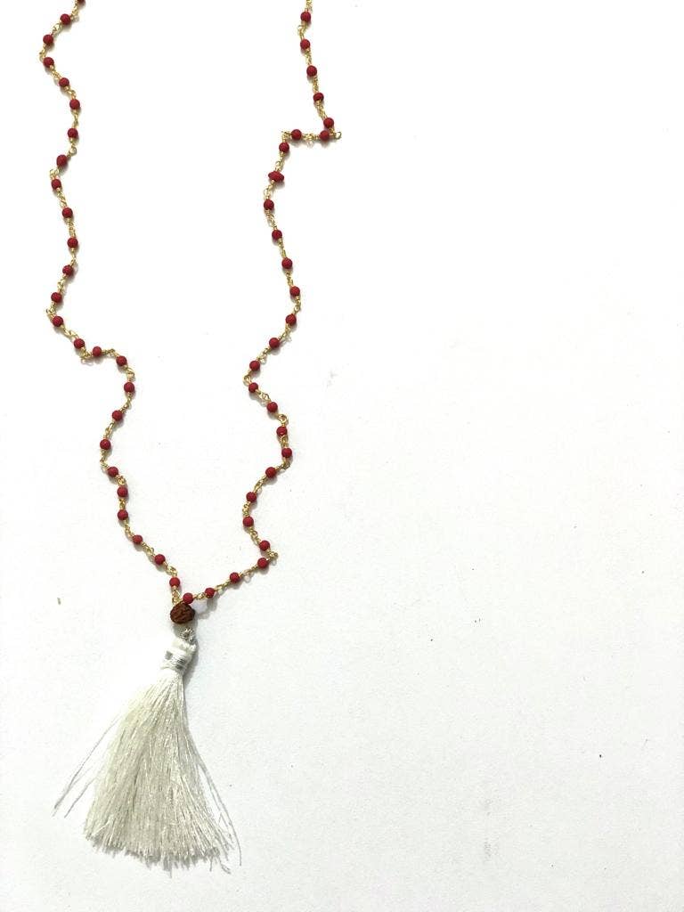 Annahmol – Großhandel Perlenkette – Handgefertigte Sommer-Perlenkette mit Quaste18