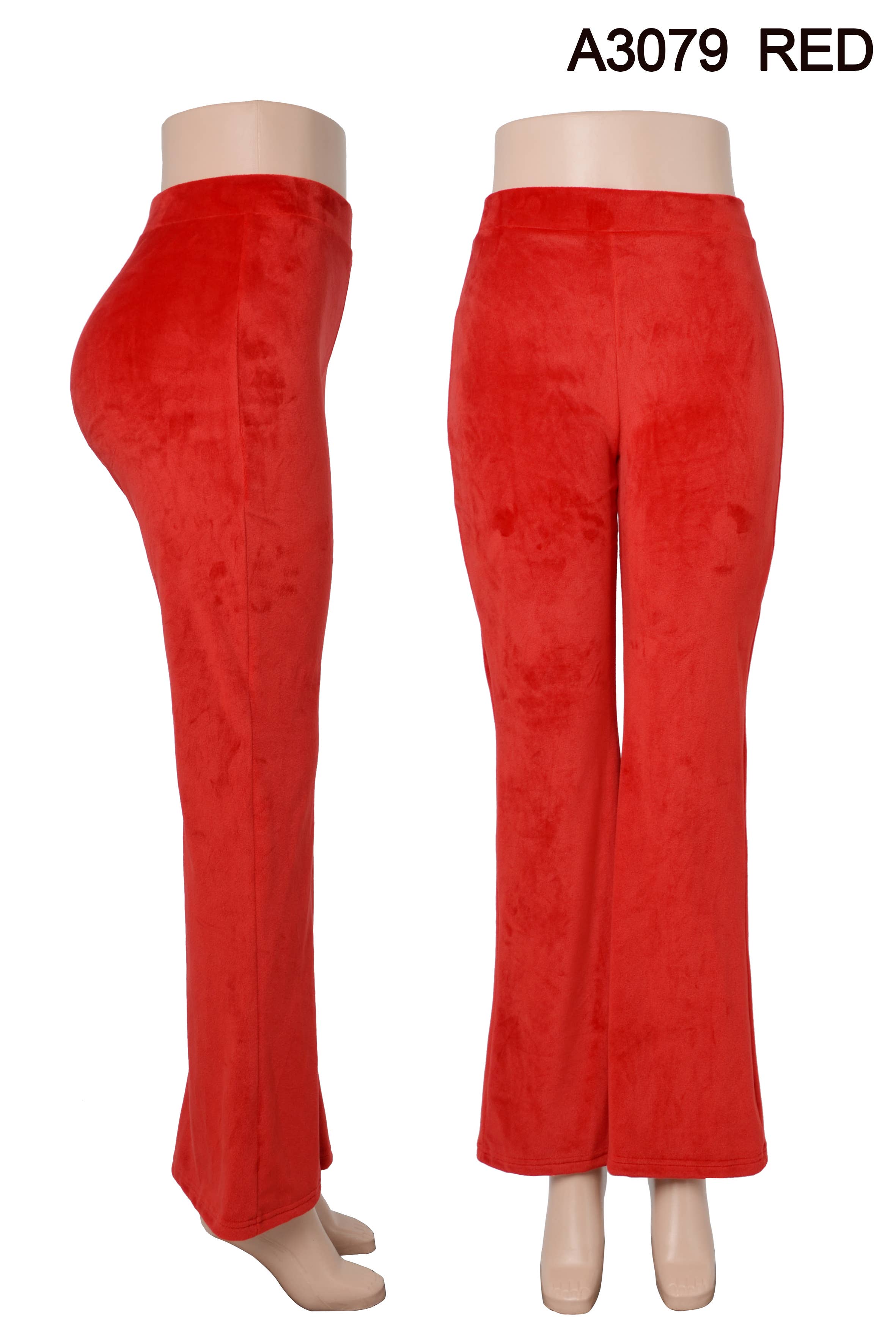 SSImport - Wholesale Pants - Women's - A3079 VELVET FLAIR PANTS MIXED SIZES 12PCS/PACK15