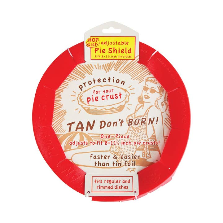 TALISMAN DESIGNS - Wholesale Kitchen Tool/Gadget - Adjustable Pie Shield - 12-Unit Display1