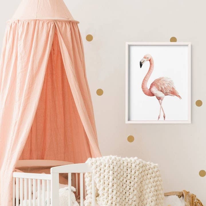 Flamingo Art Print for wholesale by ALICIA'S INFINITY