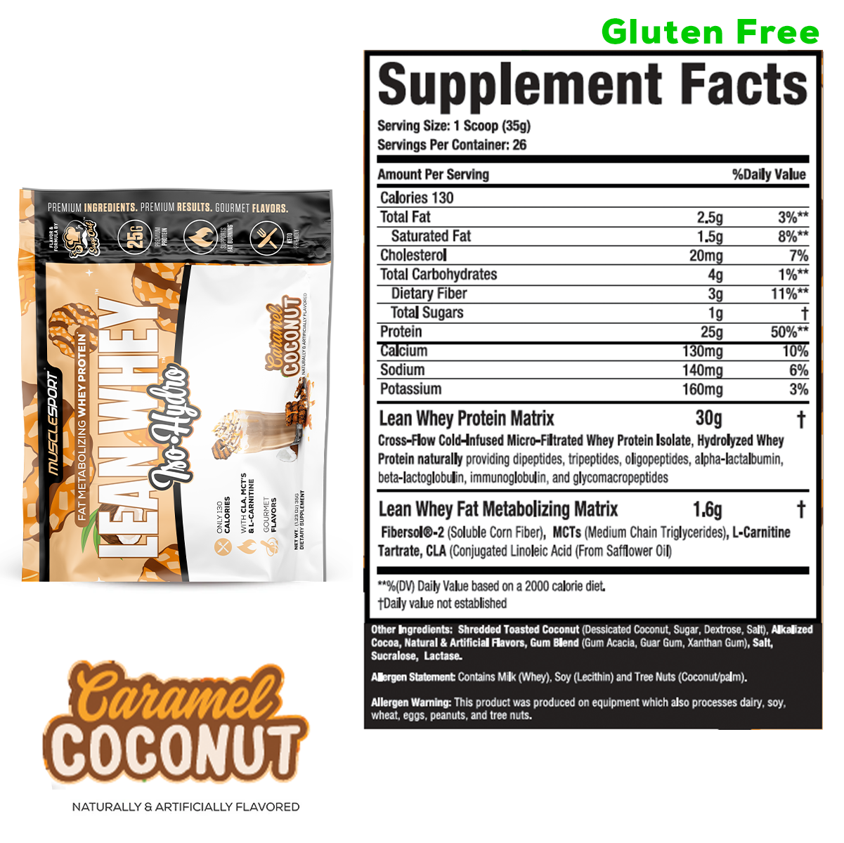 MuscleSport - Wholesale Protein/superfood powder - Lean Whey® Single Serve Packets9