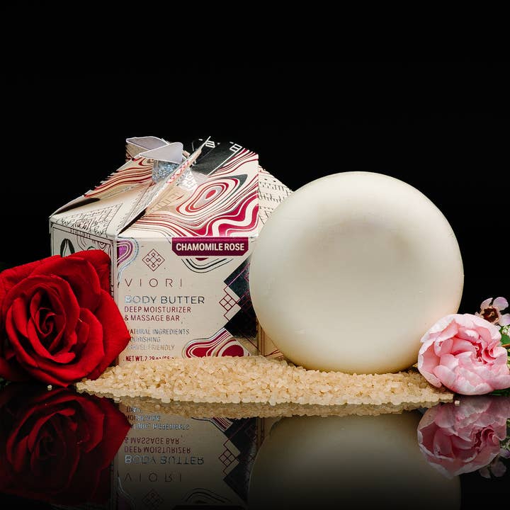 LIMITED Body Butter Bar | Chamomile Rose for wholesale by Viori Beauty