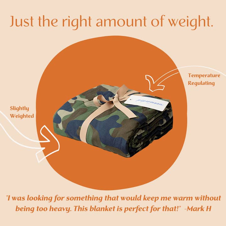 Pipermoon – Manta para sofá por atacado – Manta de Enrolar para Adulto Camuflada1