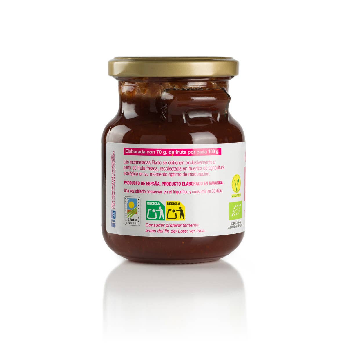 ekolo - Wholesale Jam/Jelly - Ékolo Organic Strawberry Jam, 6 units x 300g5