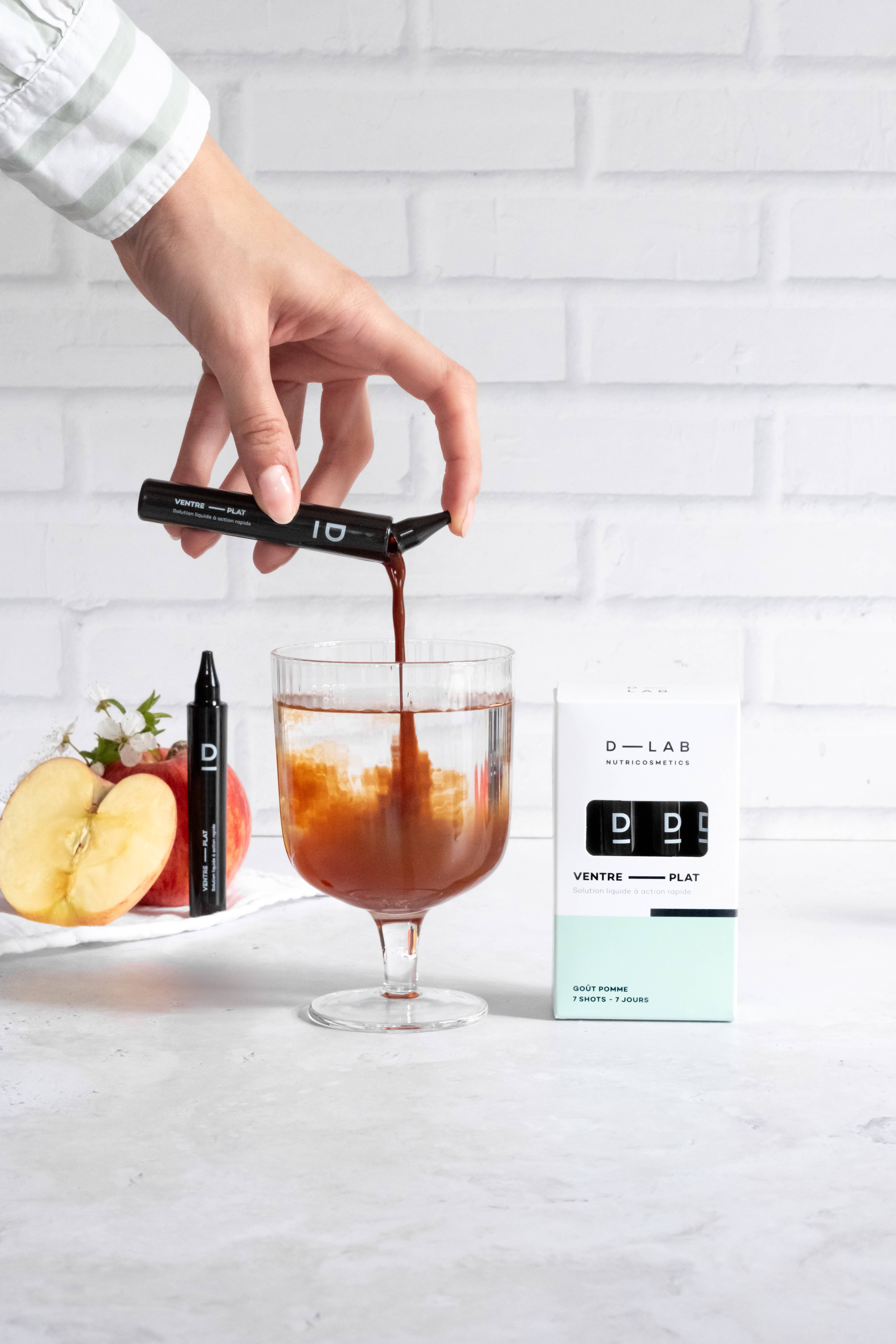 D-LAB NUTRICOSMETICS - Wholesale Oral Supplement/Vitamin - Flat Belly Solution 7 Shots - Fast-Acting Solution2