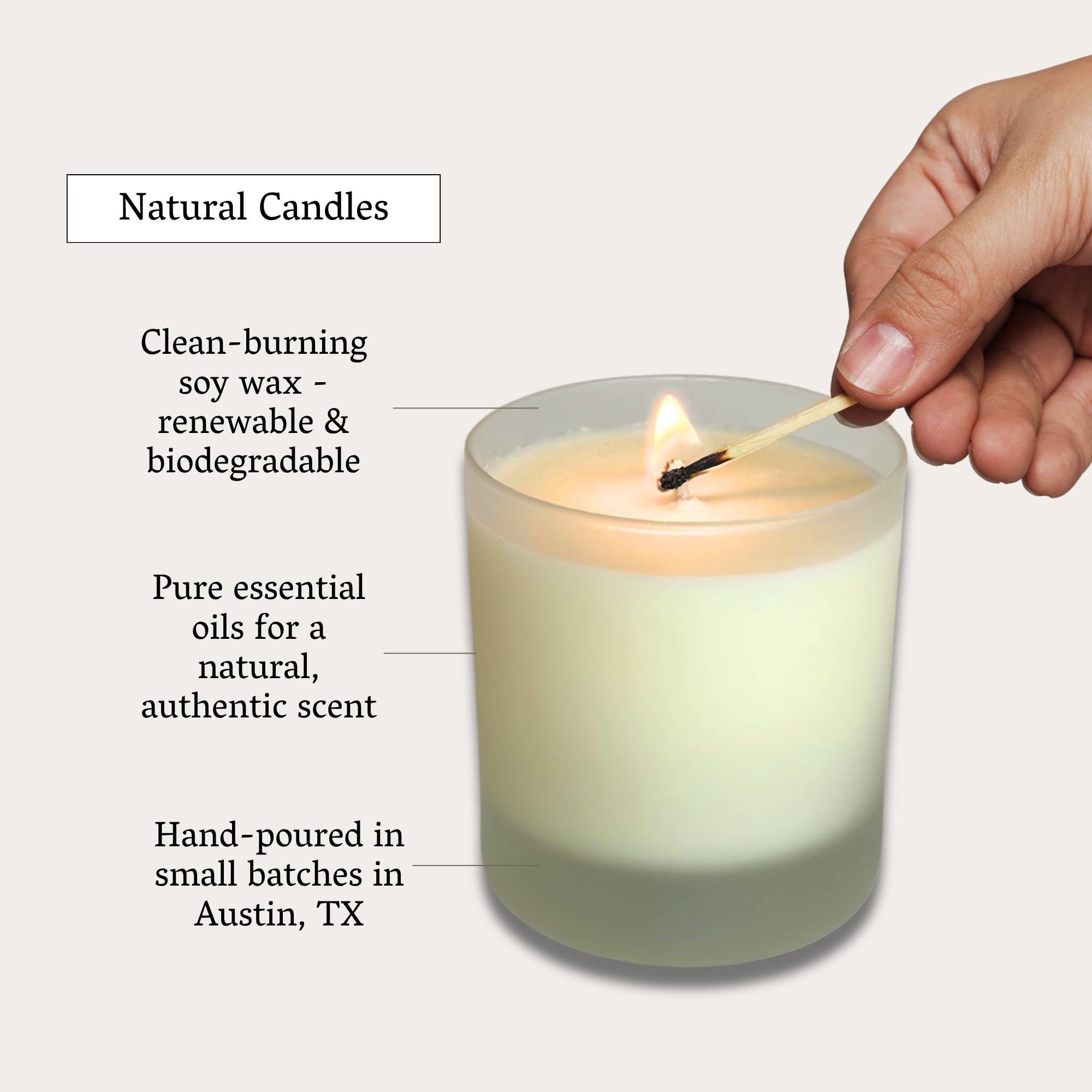 Slow North - Wholesale Pot/gevulde kaars - Witte Label Kaars, Merkloze Kaars, Niet-Toxisch, Lage MOQ1