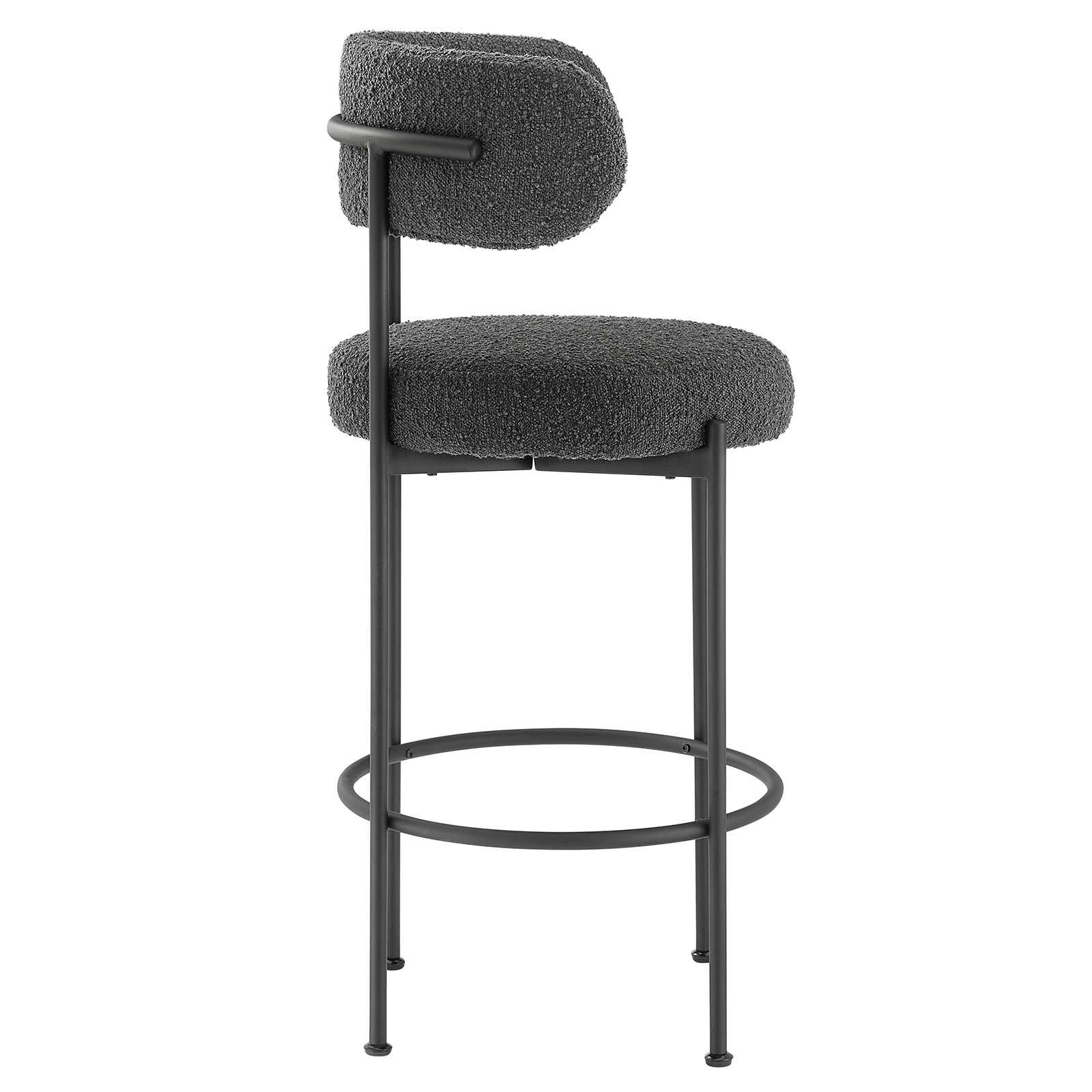 Modway - Wholesale Stool - Albie Boucle Fabric Bar Stools - Set of 27