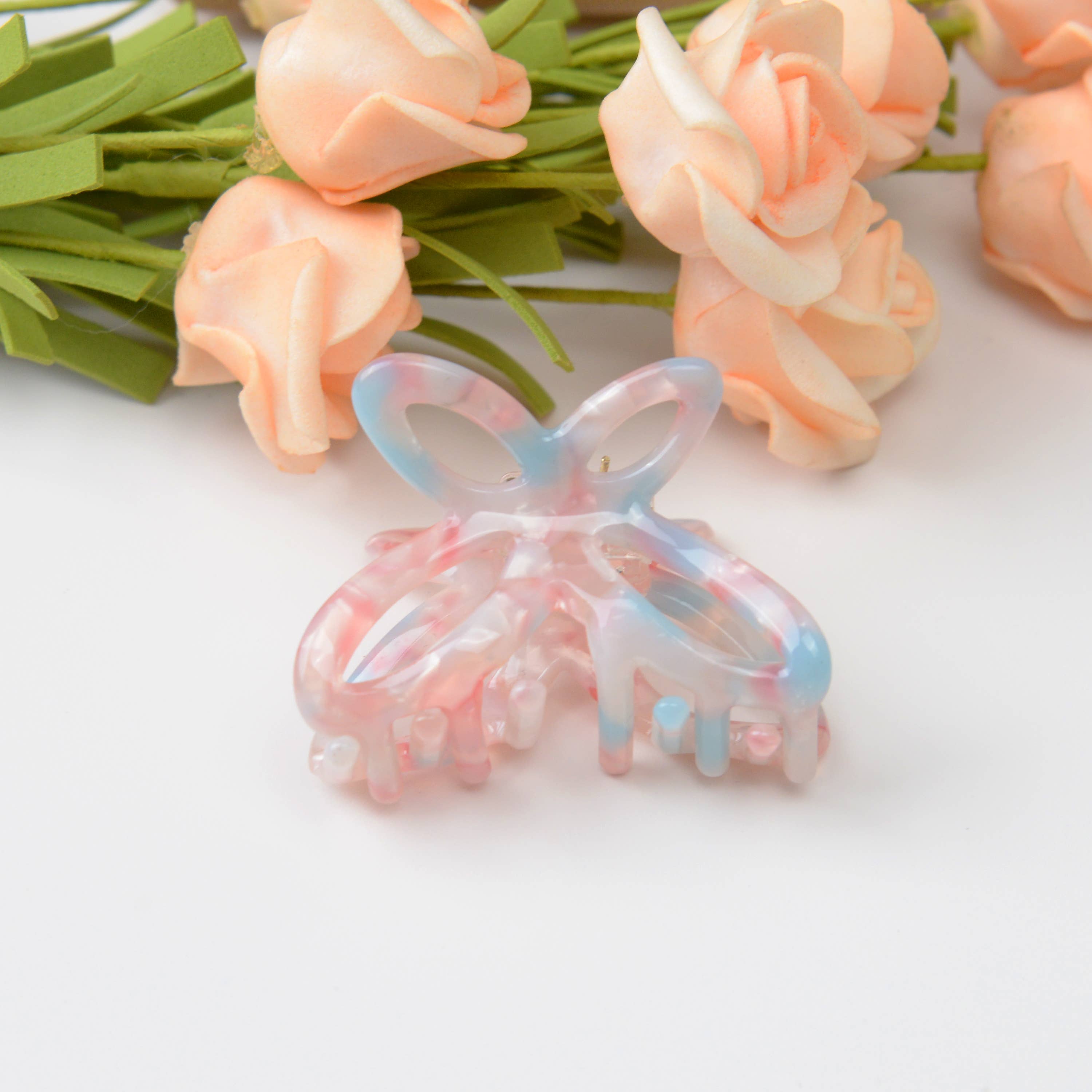 TheDivaSoap – wholesale Hårklämma - Dam – Ihålig fjäril hår klo klämma9