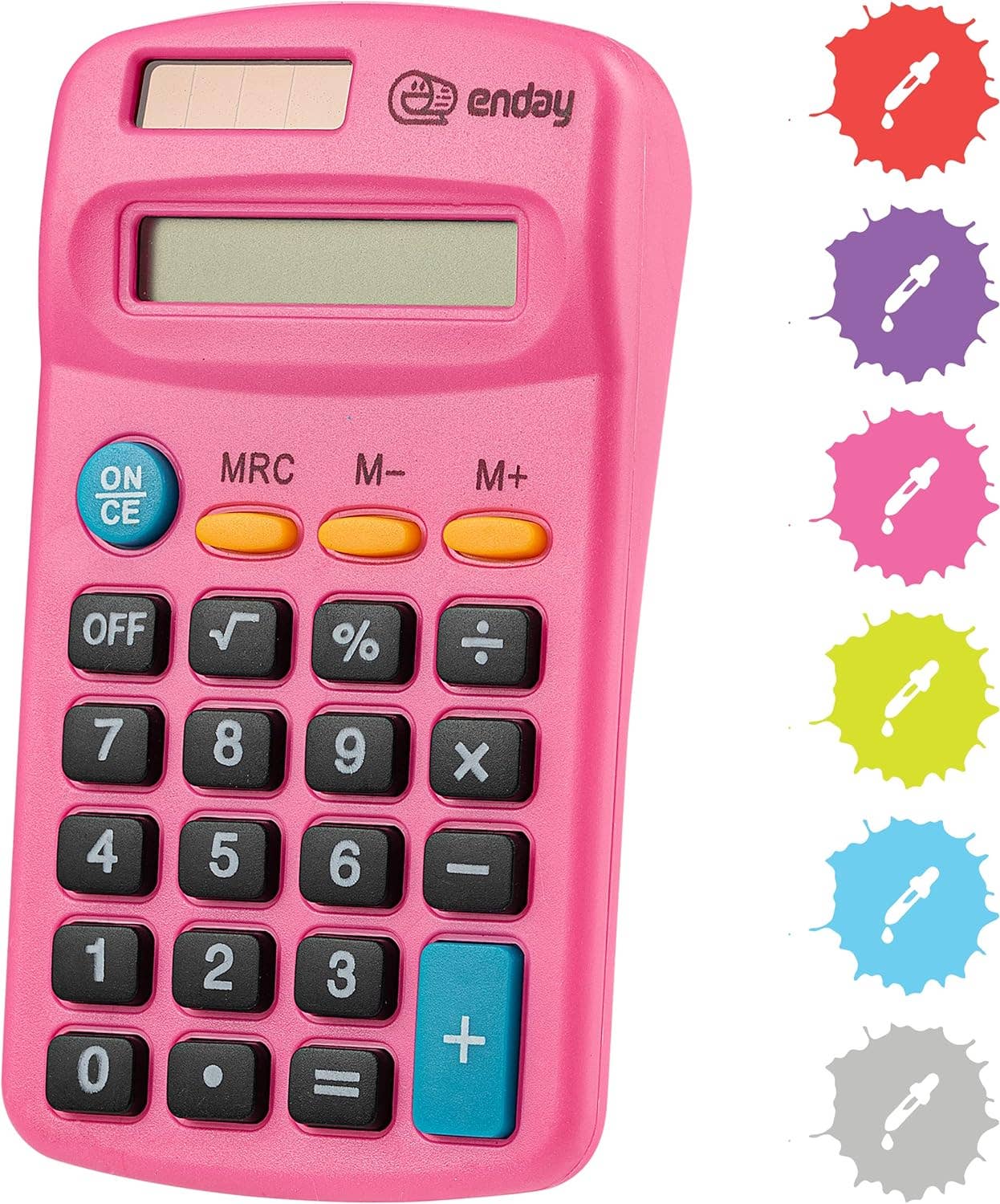 enday - Wholesale Calculator - 8-Digit Dual Power Pocket Size Calculator2