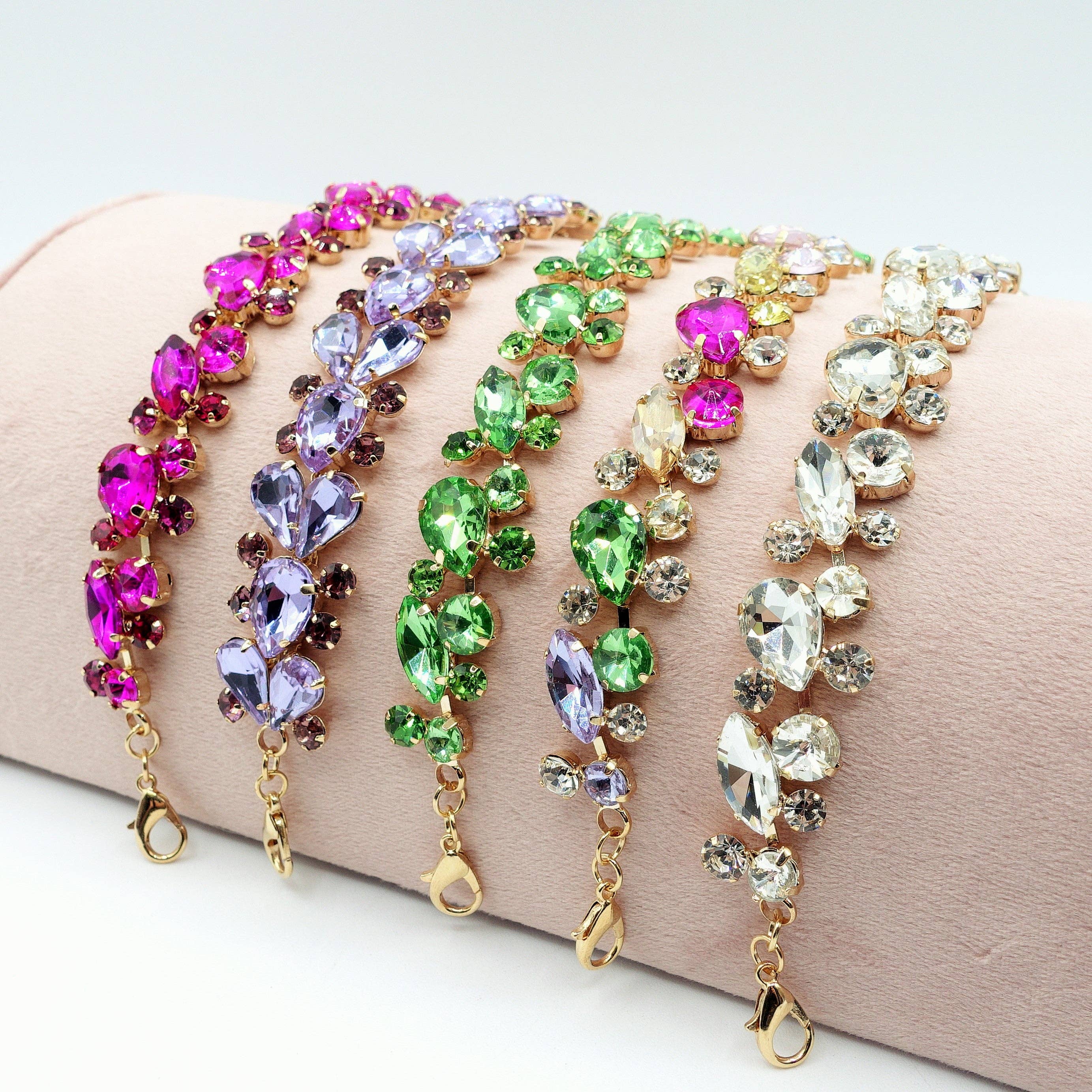 Daemon srls - Wholesale Charm/Dangle Bracelet - OPHELIA ~ Bracciale con pietre sfaccettate LUCE COLLECTION16