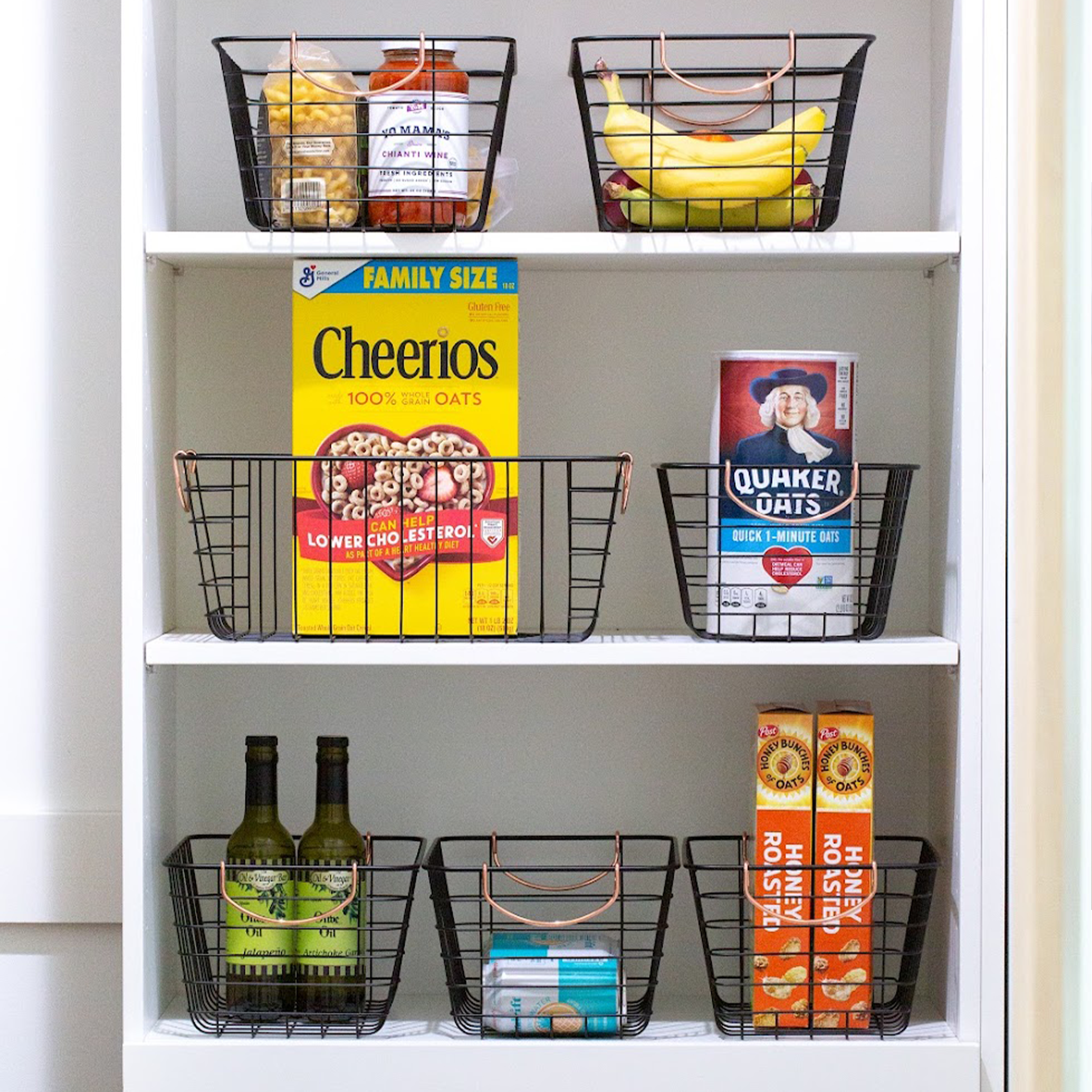 Better Houseware - Wholesale Basket - Copper Handled Wire Baskets2