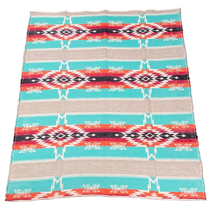 Little Amigos South America - Wholesale Throw Blanket - Cotacachi Arrow 100% Wool Blanket3