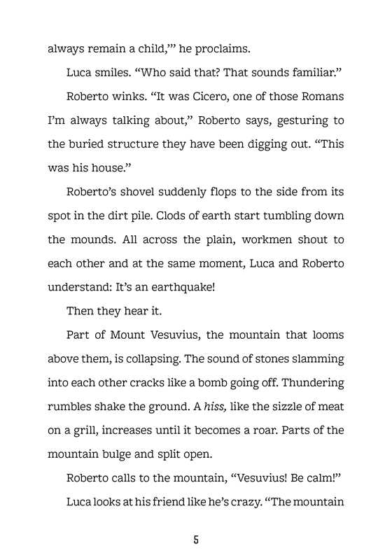 Simon & Schuster - Wholesale Historical Fiction - Escape from . . . Pompeii by Ben Richmond6