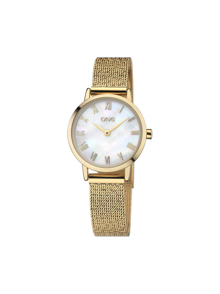 ONE Aura Gold Watch for wholesale by ONE Watch Company