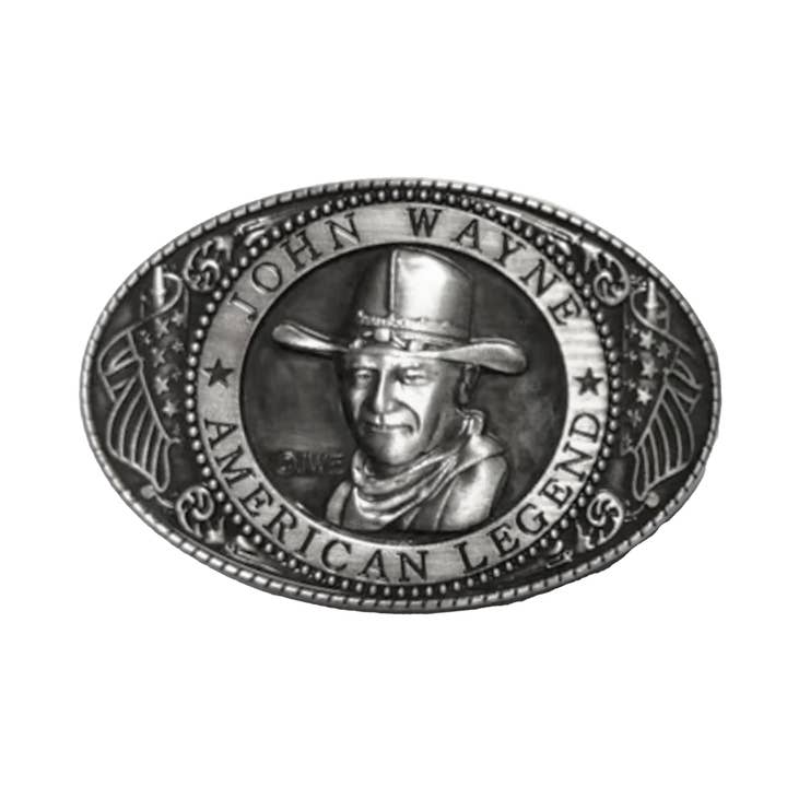 John Wayne Magnet - Pewter Buckle for wholesale by MID-SOUTH PRODUCTS