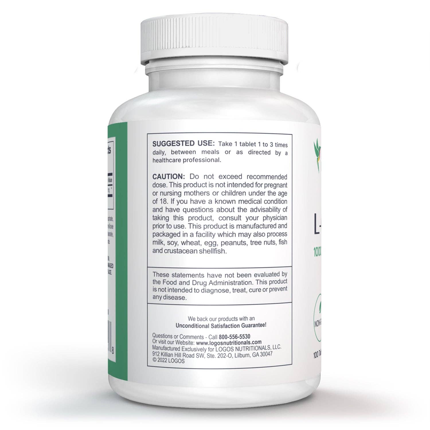 Logos Nutritionals, LLC – wholesale Oral supplement/vitamin – L-Glutamine2