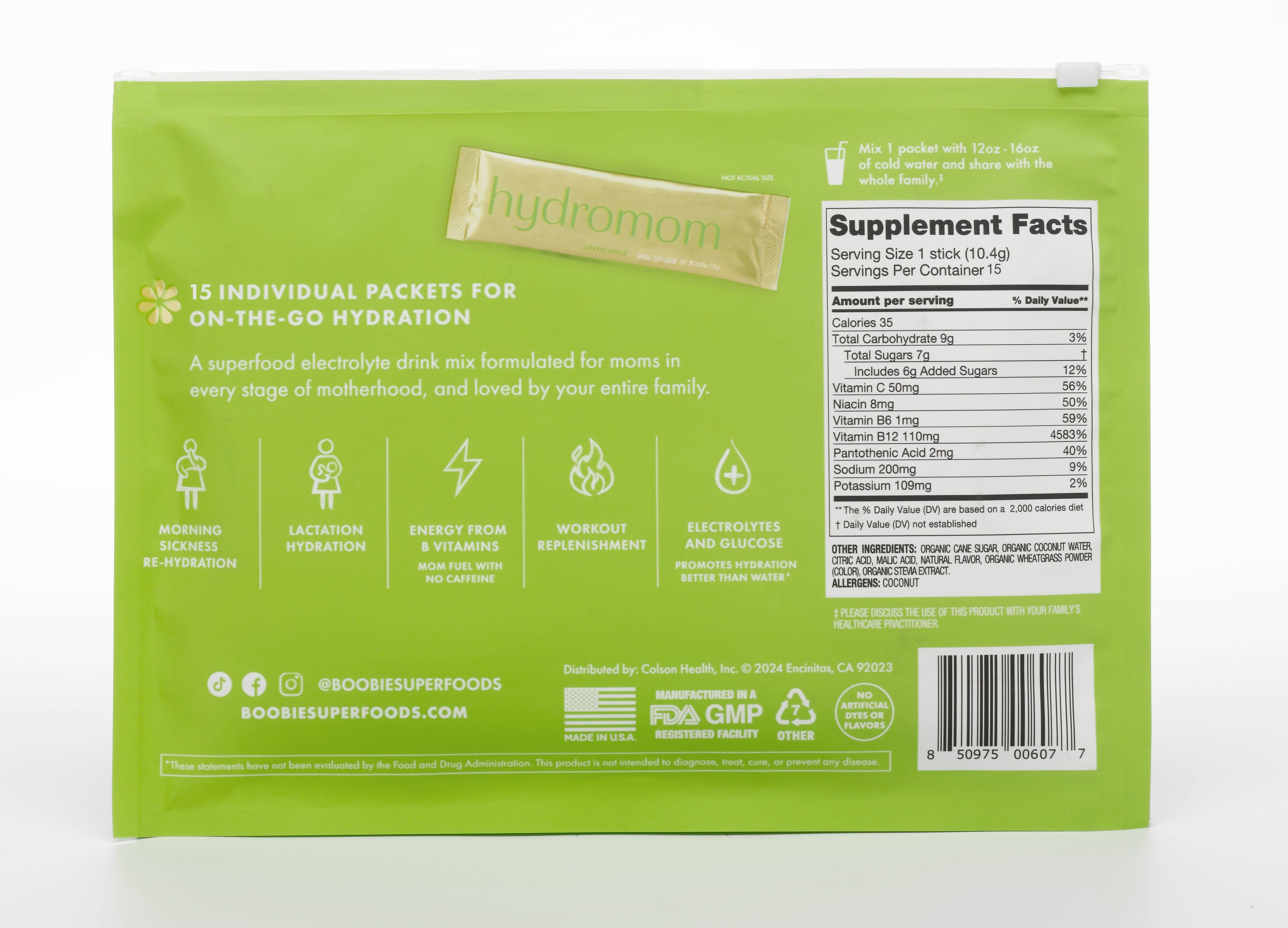 Boobie Superfoods - Wholesale Powdered health drink - Hydromom13