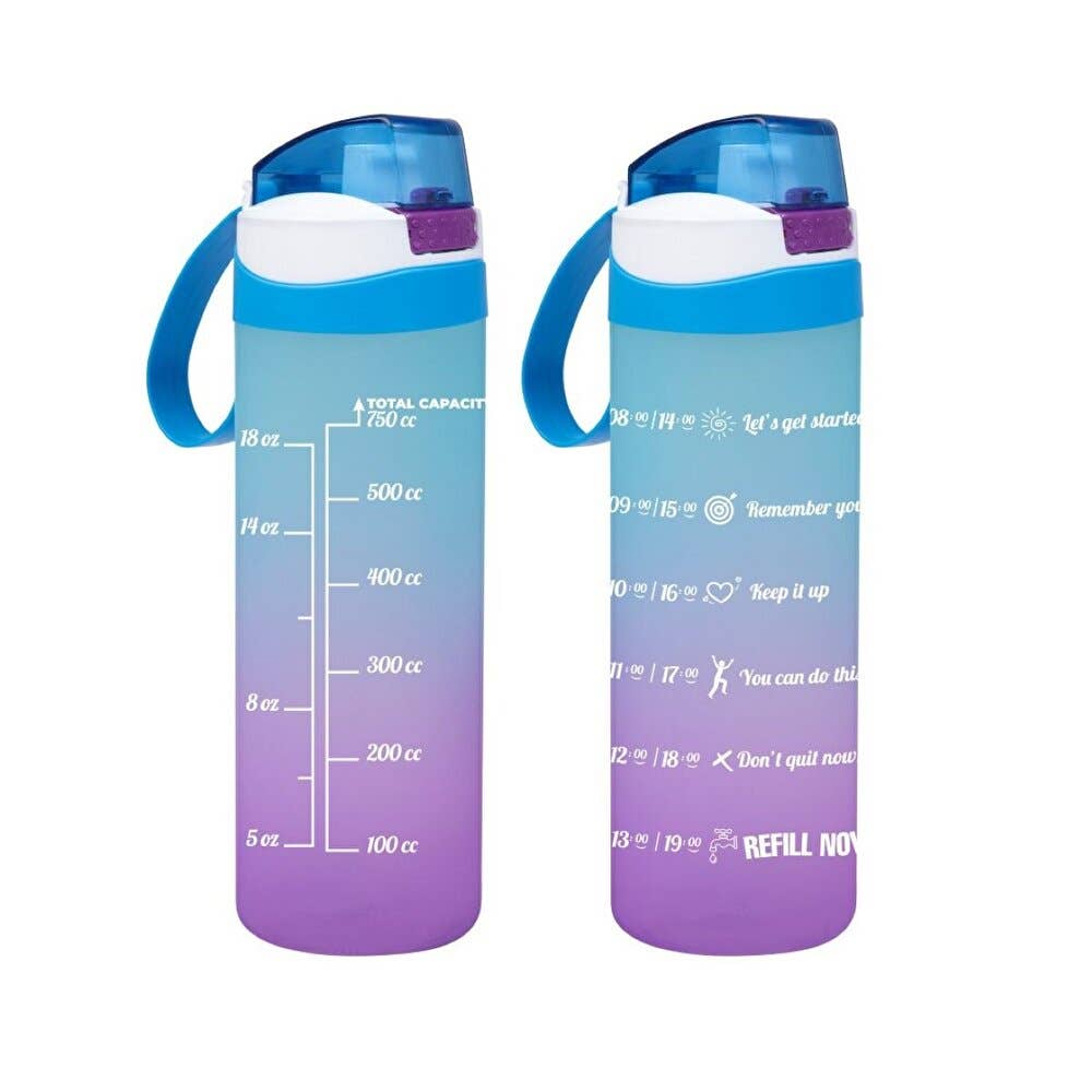 Biggbrands GmbH - Wholesale Water Bottle - Herevin Double Coloured Water Bottle-PC-160- 750 cc0