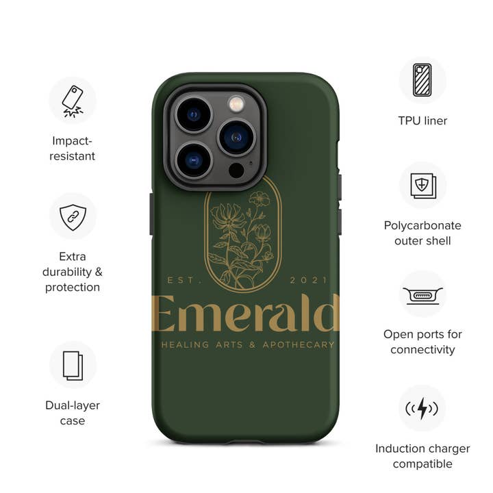 Practicality Skin & Body care - Wholesale Phone Case - Unisex - Emerald Tough iPhone case27