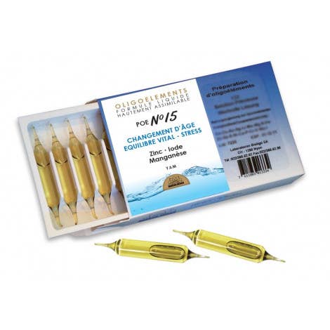 Propos'Nature - Wholesale Oral Supplement/Vitamin - Poe No.15 - Yam Menoligo - Menopause - 20 Ampoules X 2ml0