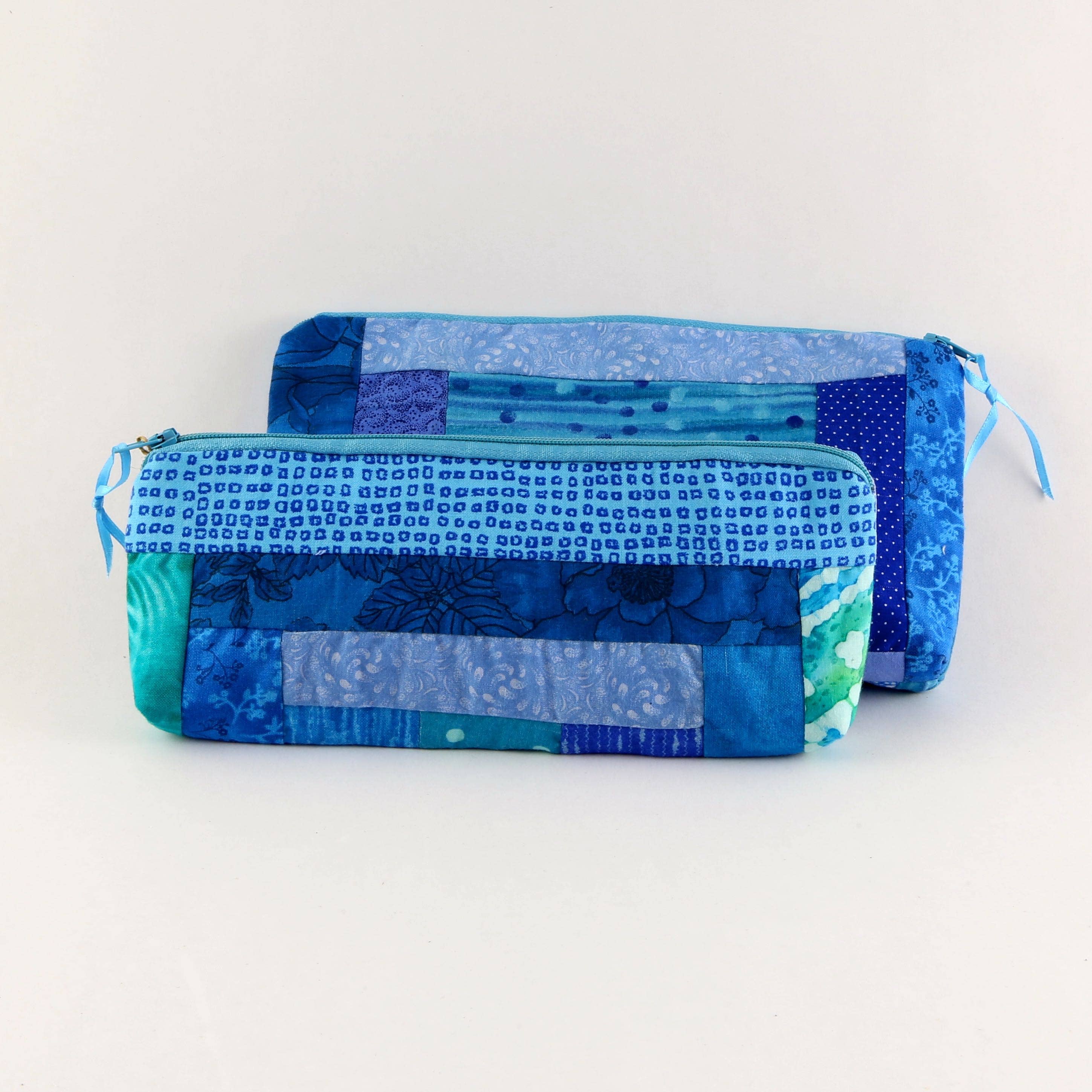 Atizan Goods by PeaceQuilts - Wholesale Pouch - Women's - 'Kwilt Fou' Quilted Zipper Pouch Set2