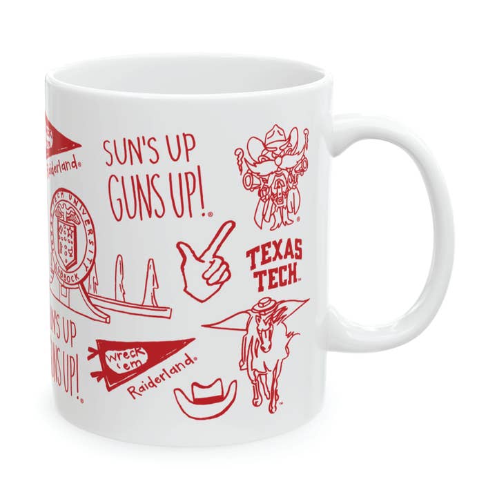 Mug Texas Tech pour la vente par Victory Lap