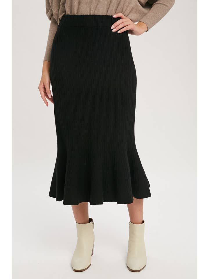 Bluivy - Wholesale Skirt - Women's - MERMAID SWEATER MIDI SKIRT26
