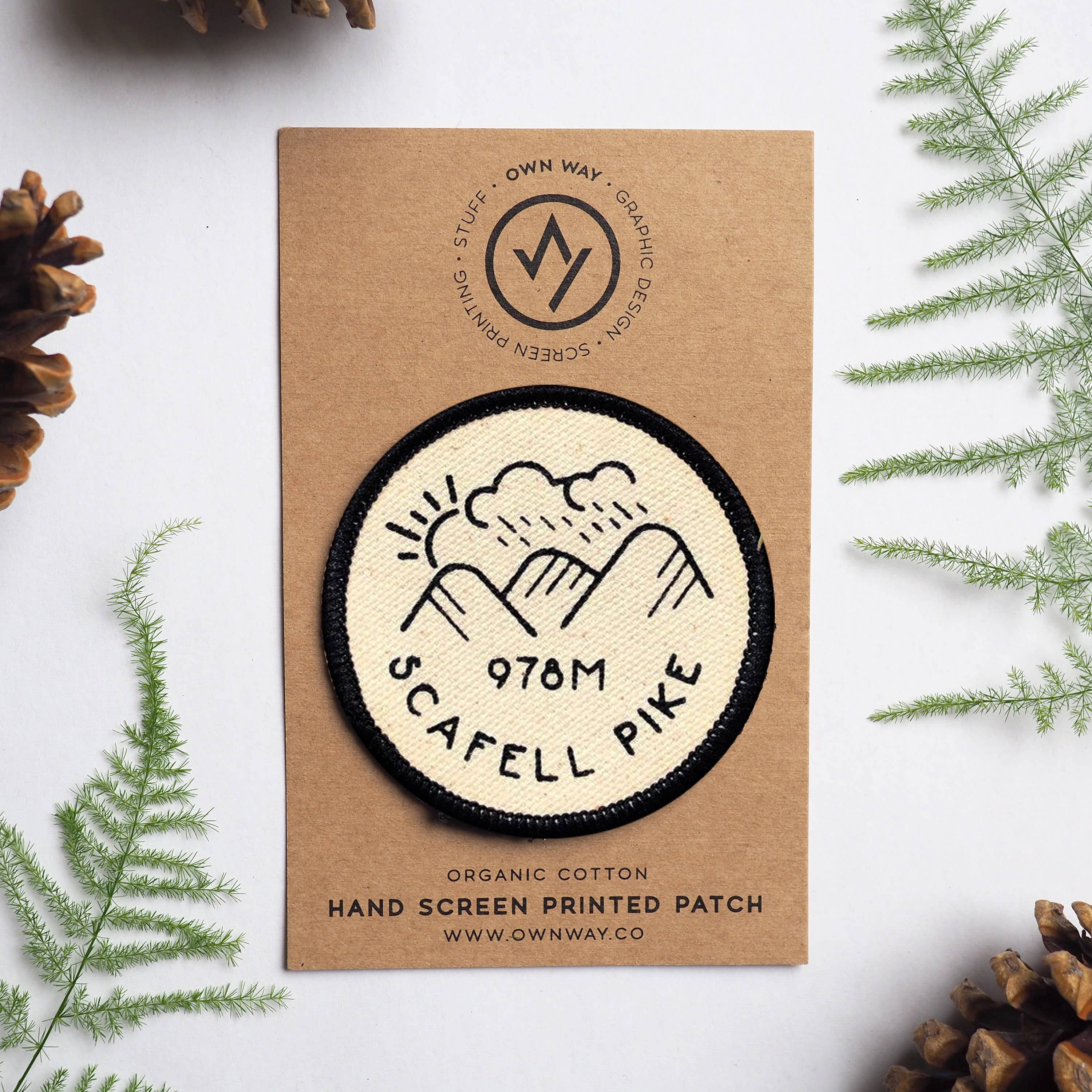 Own Way – wholesale Patch – Scafell Pike - Organic Cotton Patch4
