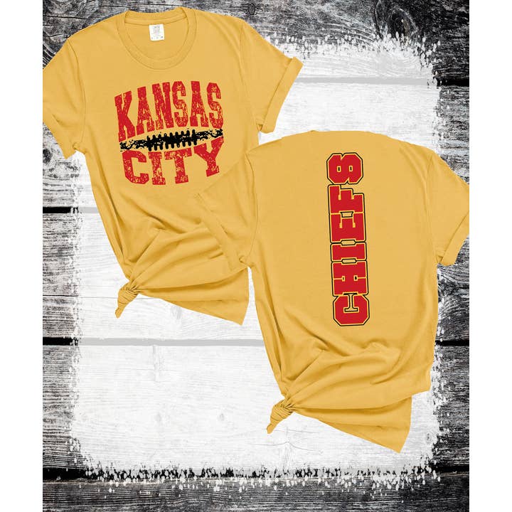 A Blessed Texas Mess Boutique - Wholesale T-Shirt (Graphic) - Unisex - Chiefs Kingdom Gear Your Ultimate Kansas City Shop