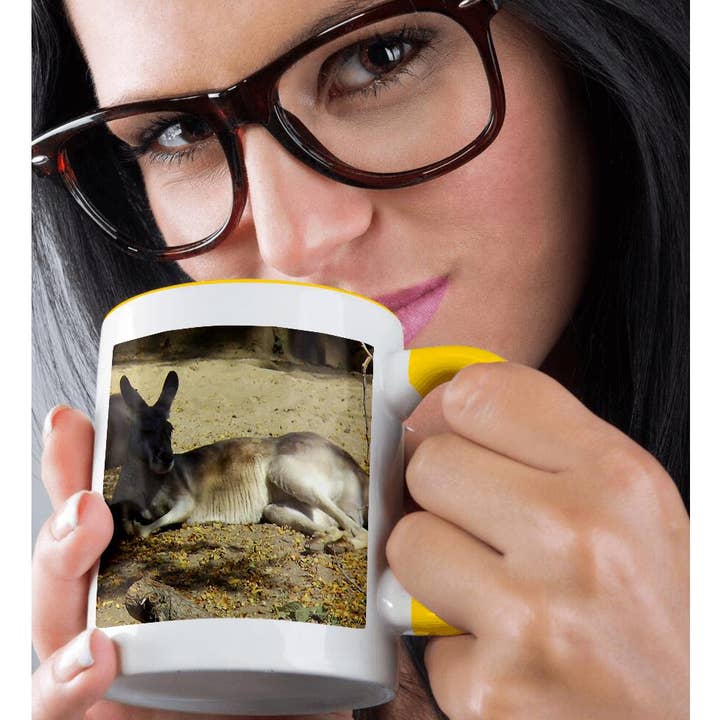 3dRose - Wholesale Coffee Mug - 3dRose, Kangaroo, Mug1