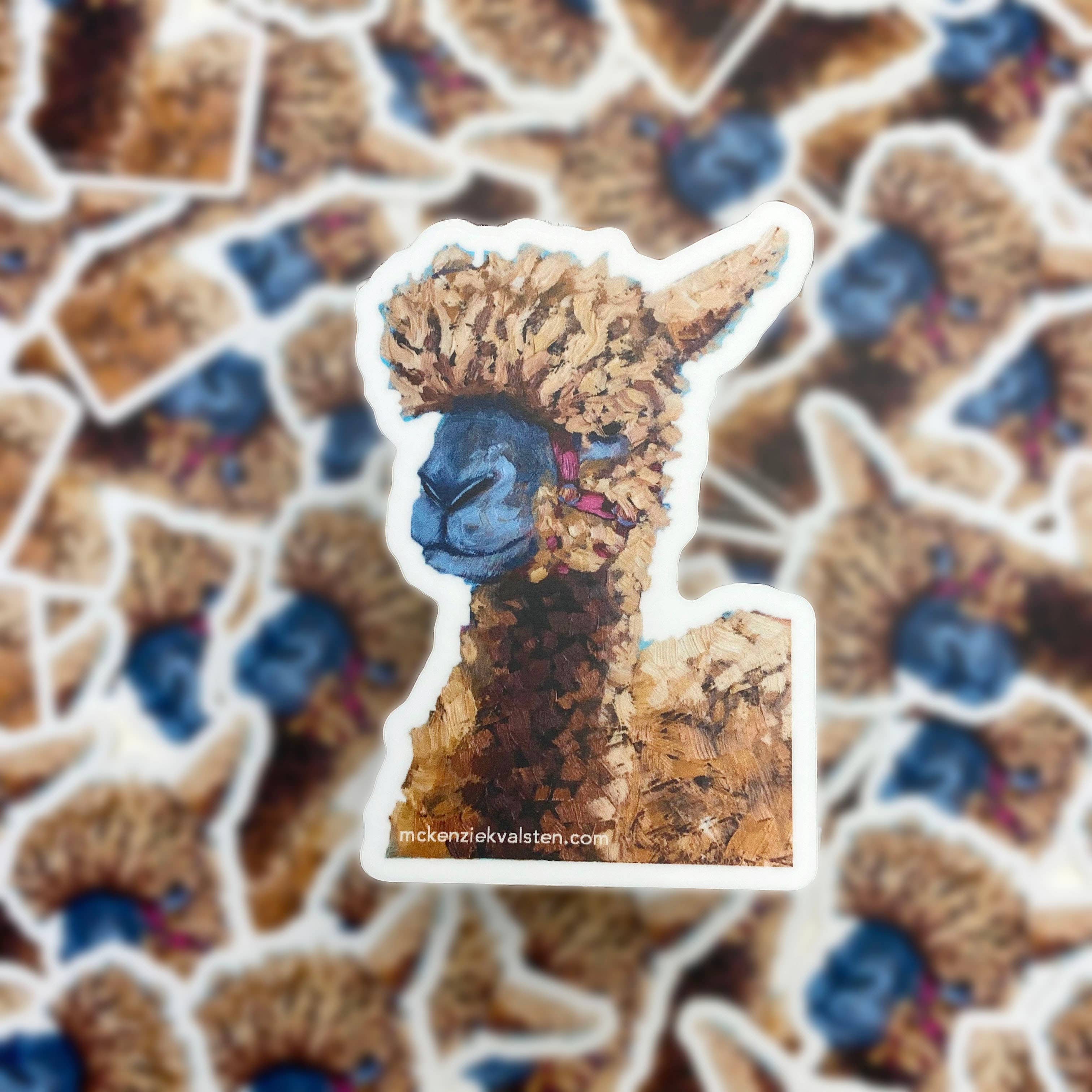 Mckenzie Kvalsten - Wholesale Sticker - Alpaca Vinyl Sticker
