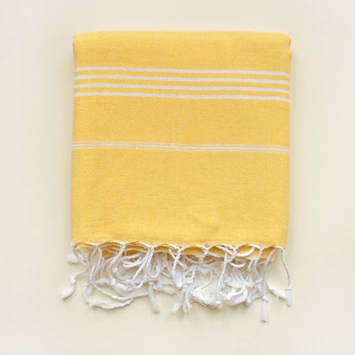 Beach Boys Gelb für den Großhandel von HELLO TURCO Turkish Towels