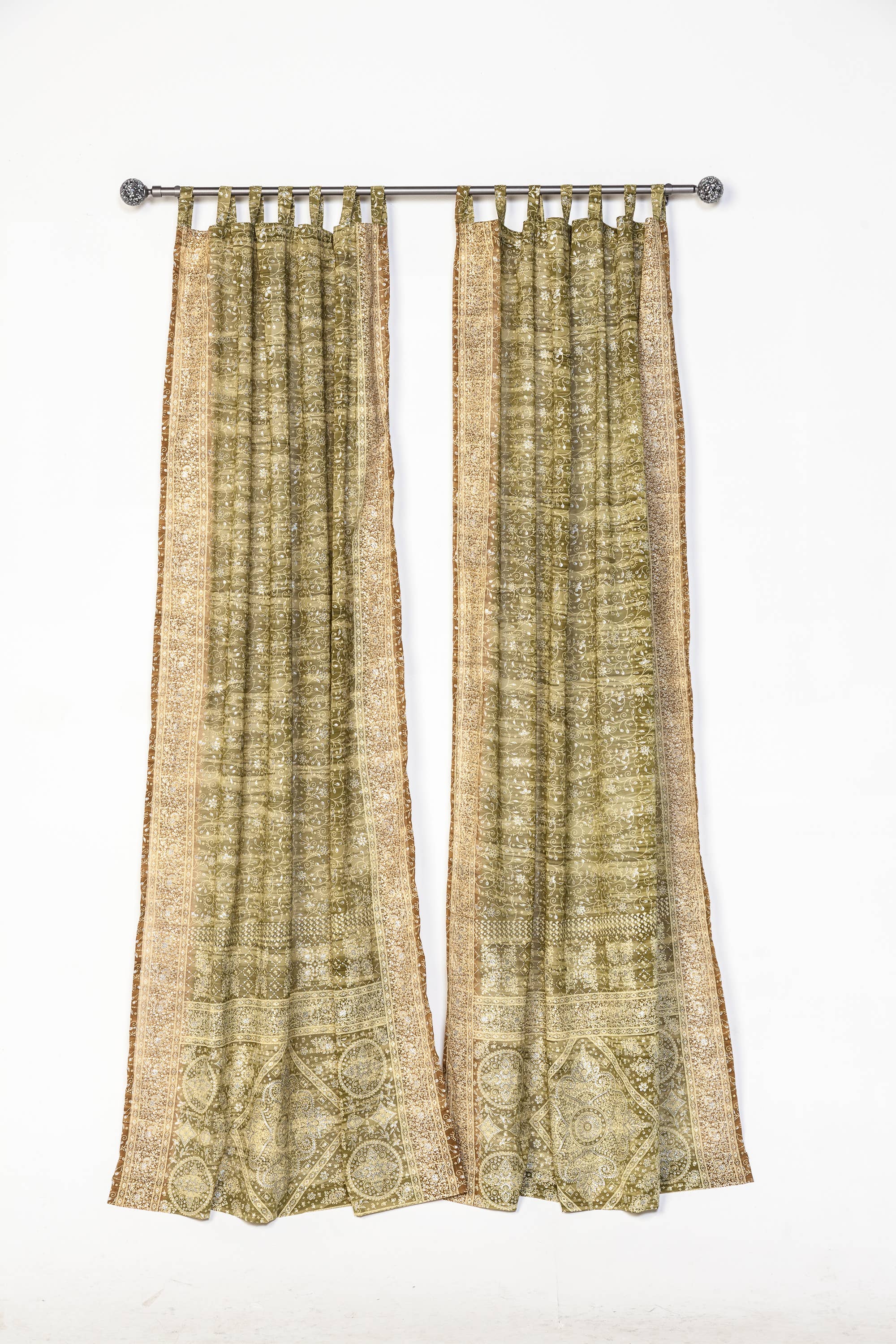 Colors By Padmini - Wholesale Curtain - Boho Home Collection Light-filtering Sari Curtains12