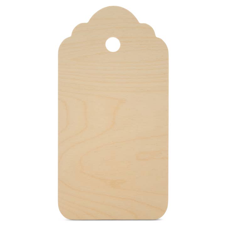Wood Gift Tag Cutout for wholesale by Woodpeckers Crafts